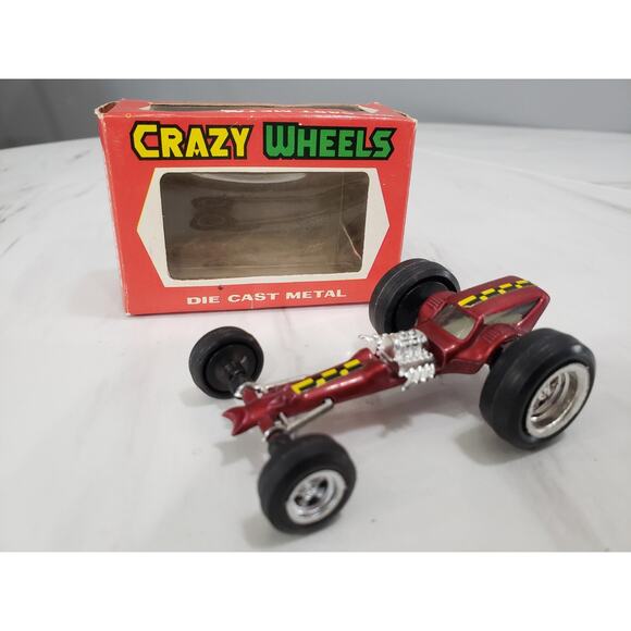 ZYLMEX Crazy Wheels 1/64 - D22 B DRAGSTER Vintage Die Cast Krazy - Picture 1 of 8